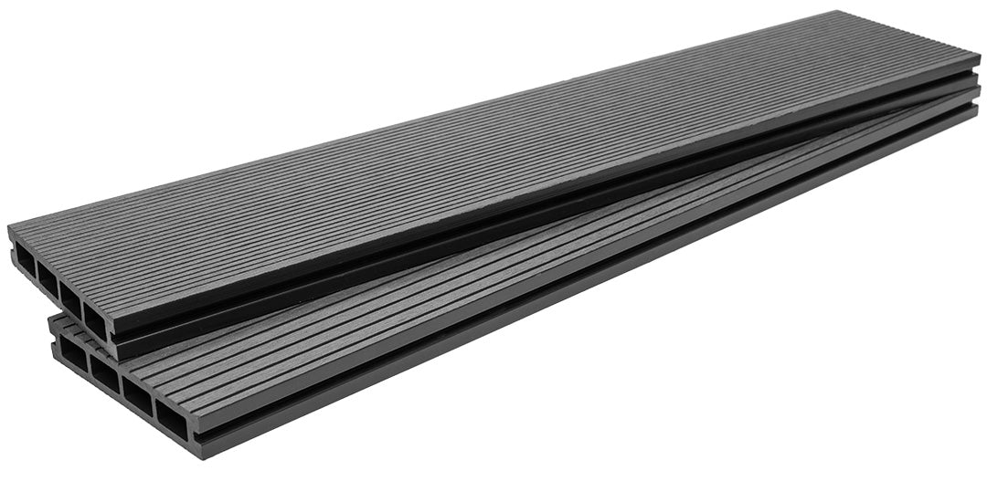 WPC Συνθετικό Δάπεδο DECK 50 Dark Grey 25x145x3600mm