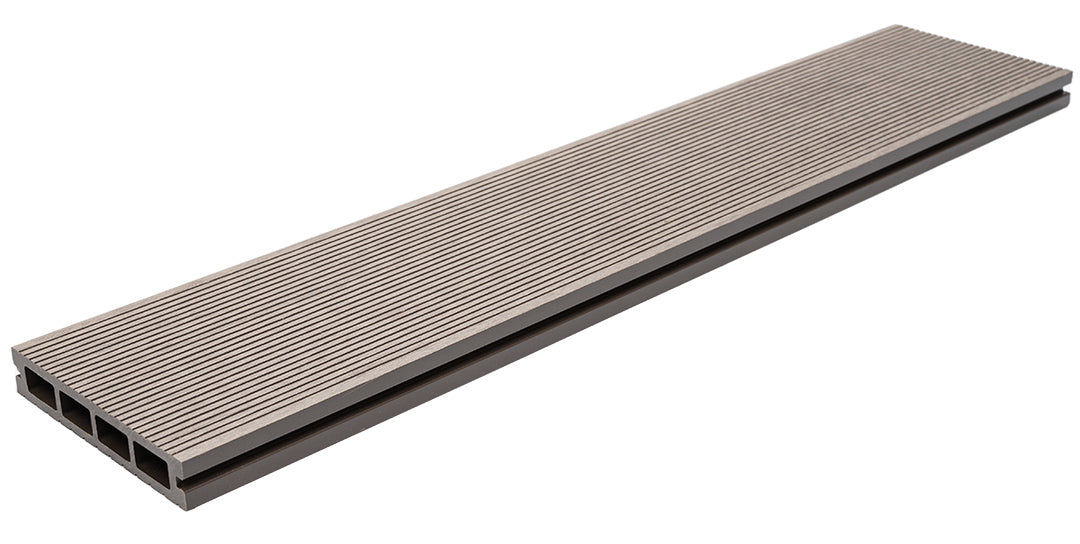 WPC Συνθετικό Δάπεδο DECK 180 Light Grey 25x145x3600mm