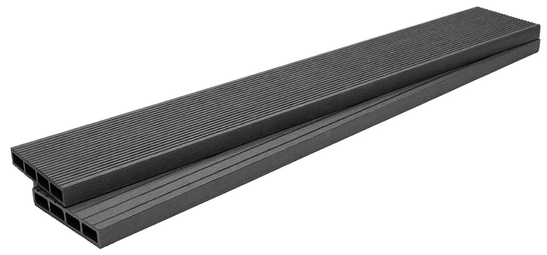 WPC Περίφραξης Διπλής Όψης 50 Dark Grey 20x110x3600mm