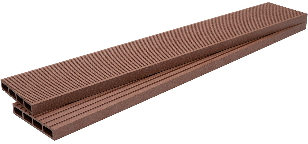 WPC Περίφραξης Διπλής Όψης 5040 Brown 20x120x3600mm