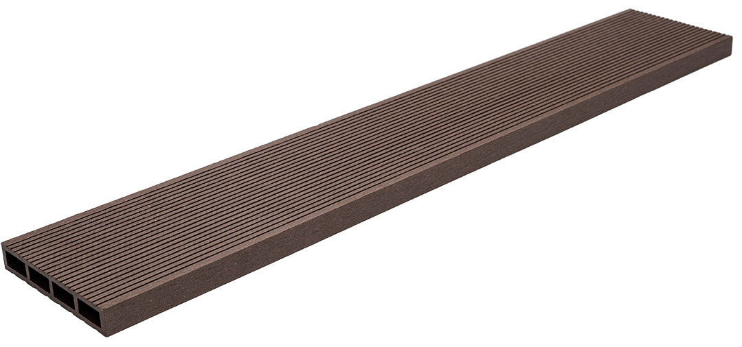 WPC Περίφραξης Διπλής Όψης 50110 Dark Brown 20x120x3600mm