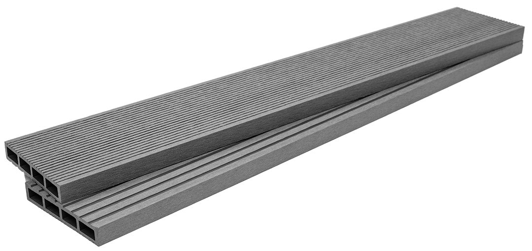 WPC Περίφραξης Διπλής Όψης 5055 Grey 20x120x3600mm