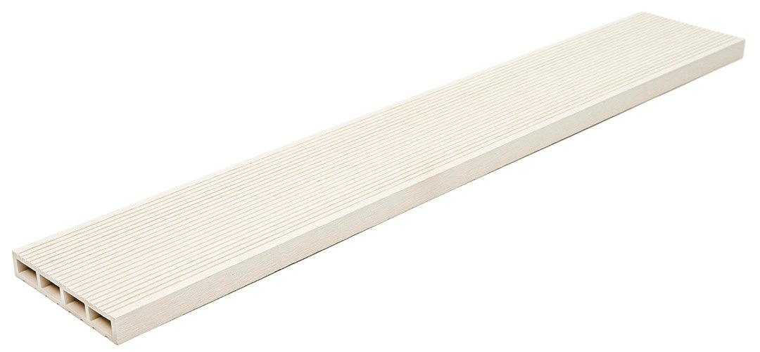 WPC Περίφραξης Διπλής Όψης 50130 White 20x120x3600mm