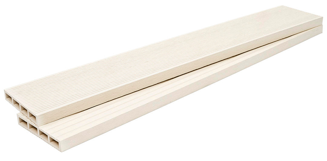 WPC Περίφραξης Διπλής Όψης 50130 White 20x120x3600mm