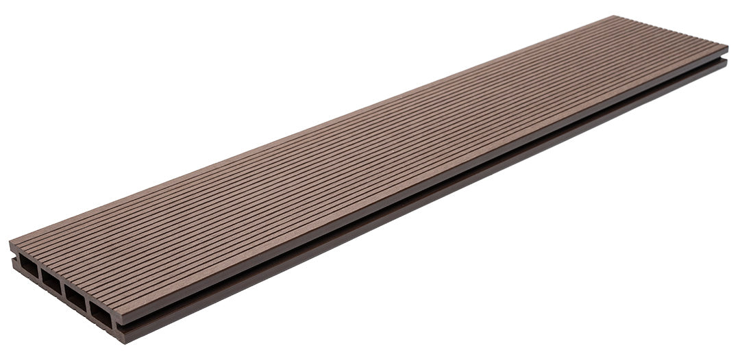 WPC Συνθετικό Δάπεδο DECK 40110 Dark Brown 23x140x3600mm