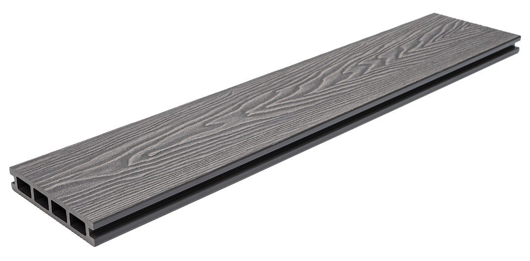 WPC Συνθετικό Δάπεδο DECK 80180 Light Grey 25x146x3600mm Νέας Γενιάς