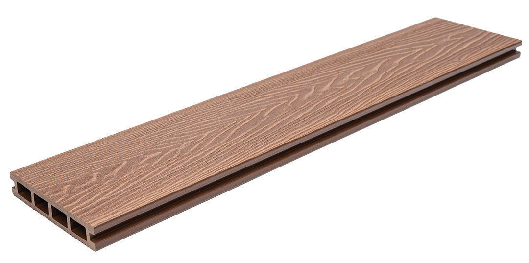 WPC Συνθετικό Δάπεδο DECK 80155 TEAK 25x146x3600mm Νέας Γενιάς