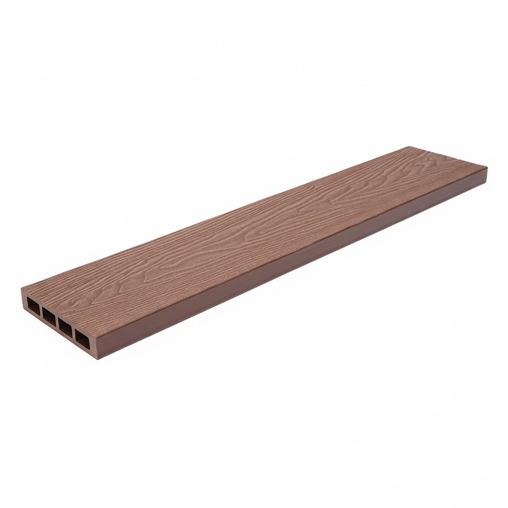 WPC Περίφραξης Νέας Γενιάς 3D Νερά Ξύλου 9040 Light Brown 20x1200x3600mm