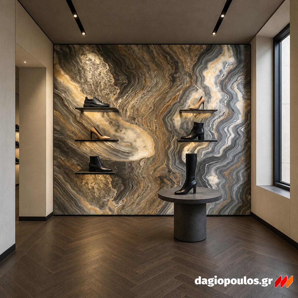 Mega Panel PVC 870 ONYX GREY 1220mmx2800mm