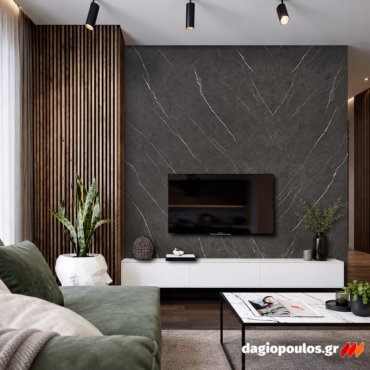 Mega Panel PVC 211 PIETRA GRAY 1220mmx2800mm
