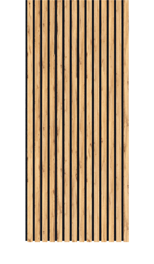 Acoustic 3D Wall Panel COMFORT 8090 PECAN 9x600x2780mm