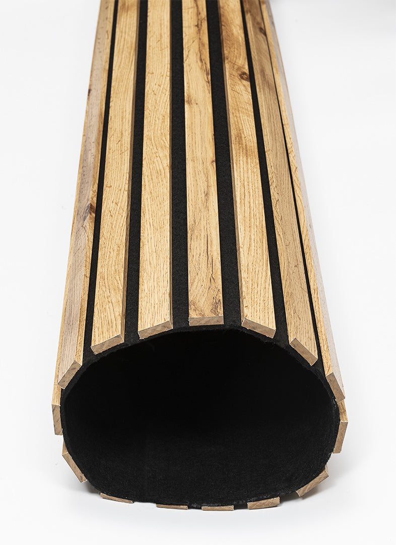 Acoustic 3D Wall Panel COMFORT 8090 PECAN 9x600x2780mm