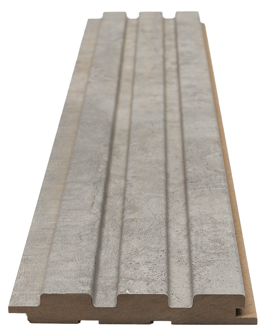 3D Wall Panel MDF Beat ST 504070 Chicago Concrete Με Πηχάκια 2750mm x 119mm x 16mm