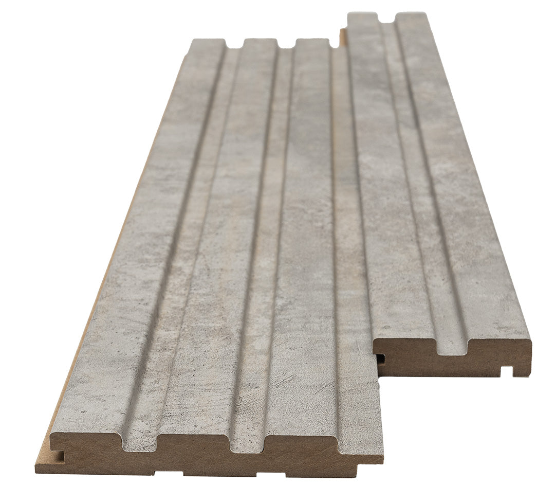 Πηχάκι Διπλό Έναρξης Για 3D Wall Panel MDF Beat ST 504070 Chicago Concrete 16mm x 66,5mm x 2750mm