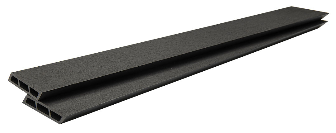 WPC Περίφραξης Διπλής Όψης 6050 Dark Grey 20x120x3600mm