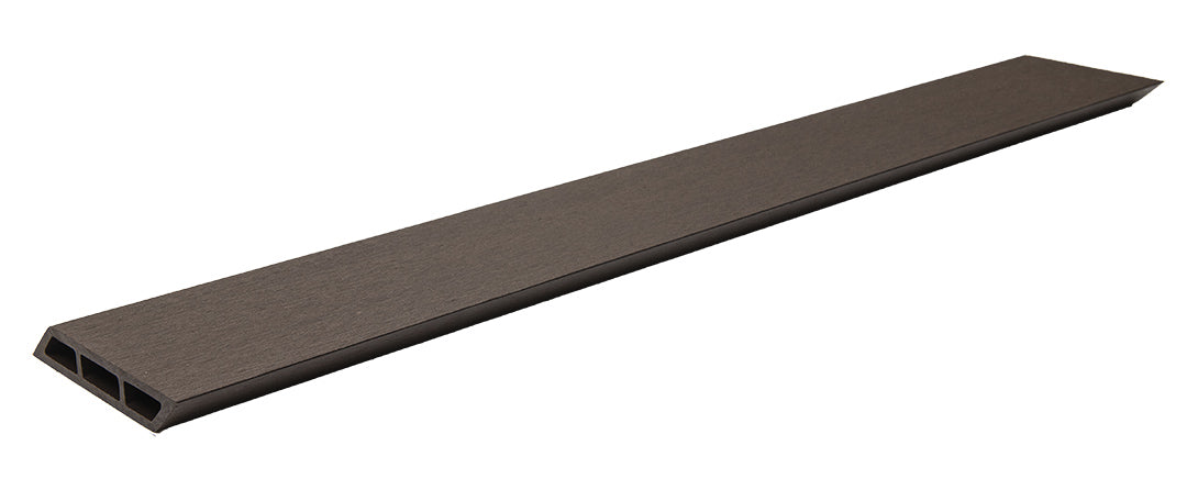 WPC Περίφραξης Διπλής Όψης 60110 Dark Brown 20x120x3600mm