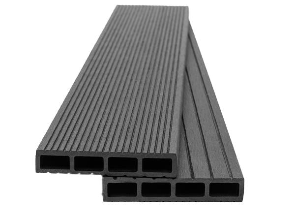 WPC Περίφραξης Διπλής Όψης 50 Dark Grey 20x110x3600mm