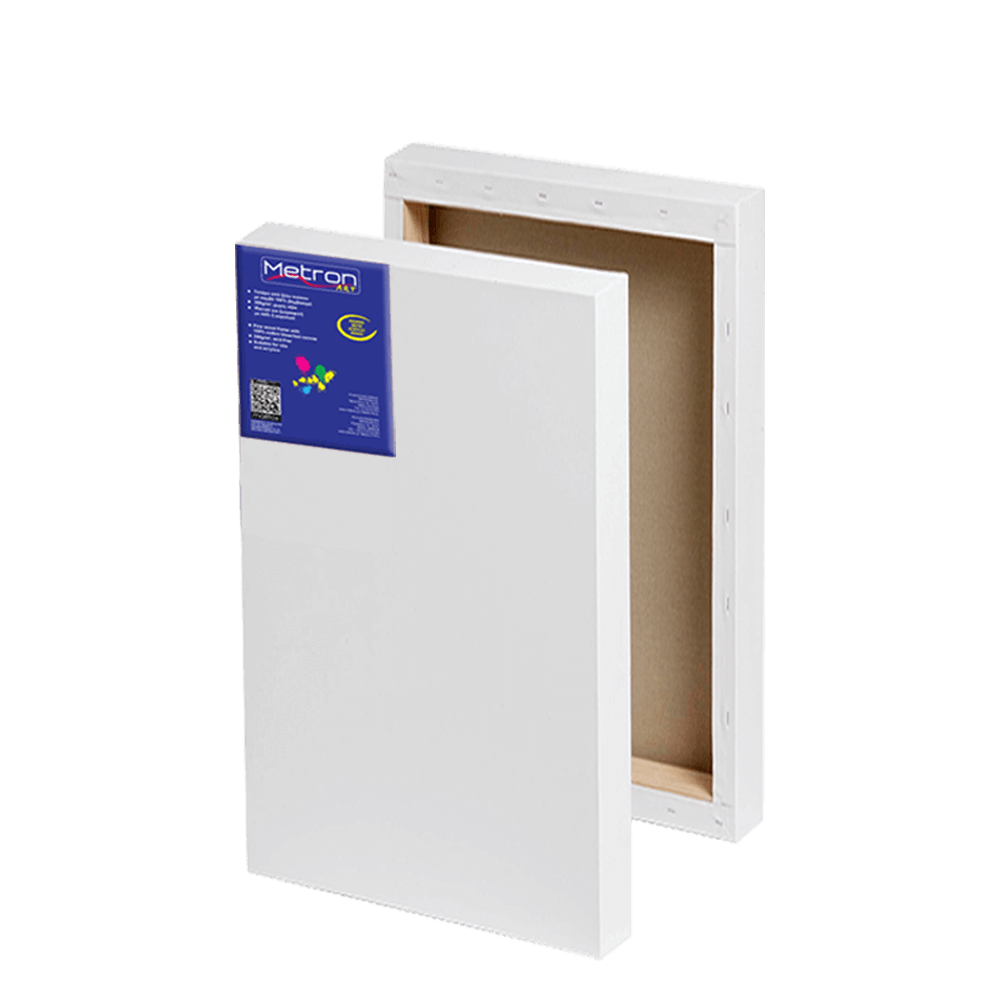 Τελάρο Ζωγραφικής Χονδρό (Box) Με Έτοιμο Προετοιμασμένο Βαμβακερό Καμβά 60x80 cm