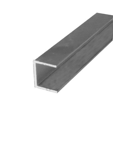 Προφίλ Ανοδειωμένου Αλουμινίου Π 24mm x 20mm x 24mm x 3mtr
