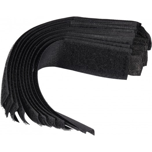 Vorel 73850 Δεματικά Velcro 150mm Μαύρα Σετ 10 Τεμ