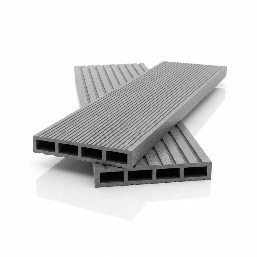 WPC Περίφραξης Διπλής Όψης 5055 Grey 20x120x3600mm