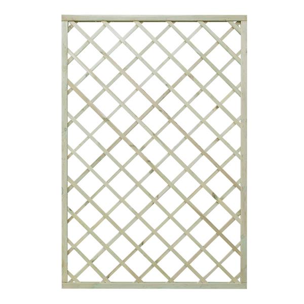 Καφασωτό Ξύλινο Ρόμβος 12x12 Ύψους 180cm 120cm x 180cm