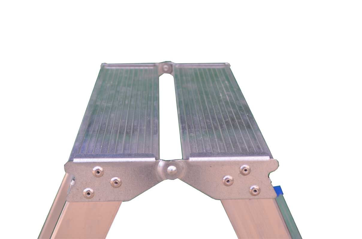 Profal 803 Duo Σκαλοσκαμπό (Σκαλάκι) Αλουμινίου Με Σκαλοπάτια Από 2 Πλευρές