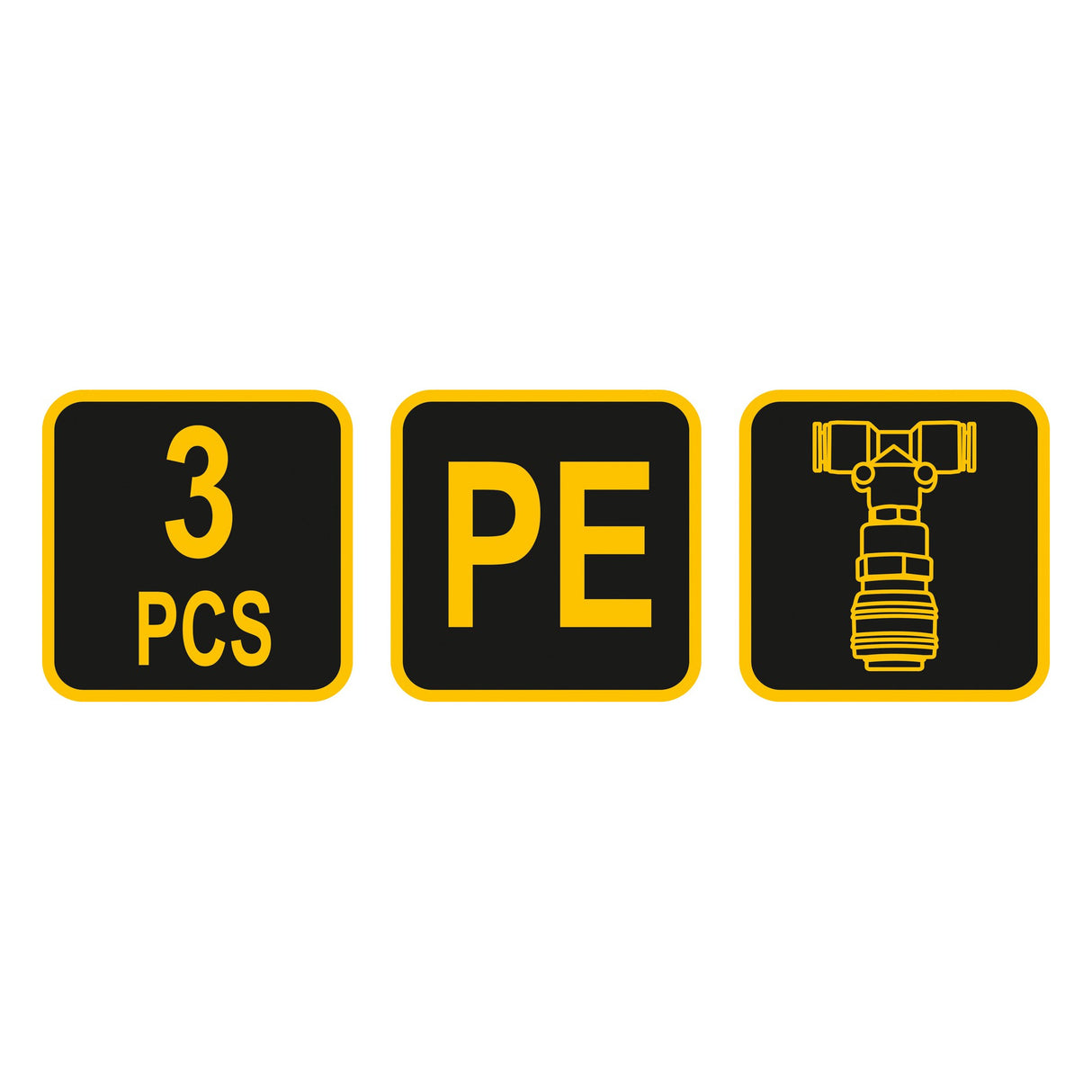 Vorel 81634 Σετ Σωλήνας Σπιράλ Παροχής Αέρα Με Ταχυσυνδέσμους & Ακροφύσιο