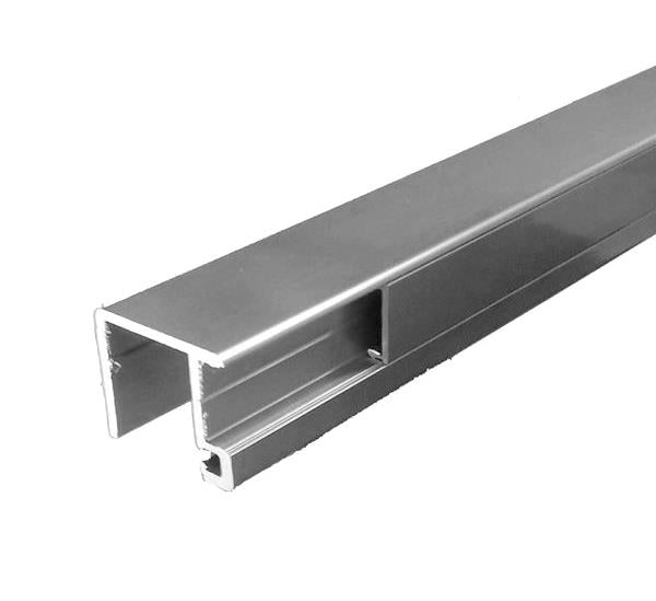 Προφίλ Ανοδειωμένου Αλουμινίου Π Με Καπάκι 25mm x 30mm x 25mm x 3mtr
