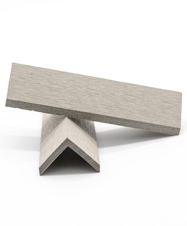 Γωνία Τελειώματος Για Δάπεδο Deck WPC Απόχρωσης Ν.180 40mmx40mmx3600mm