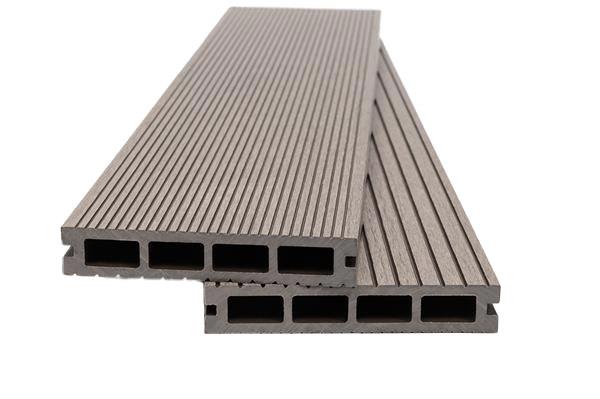 WPC Συνθετικό Δάπεδο DECK 180 Light Grey 25x145x3600mm