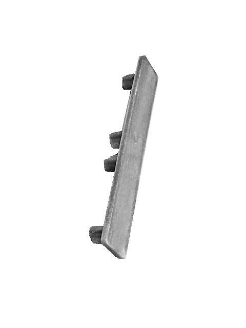 Τάπα Για WPC Deck & Περίφραξης Πλάτους 11mm 180 Light Grey