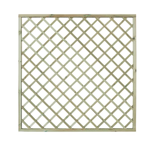 Καφασωτό Ξύλινο Ρόμβος 12x12 Ύψους 180cm 180cm x 180cm