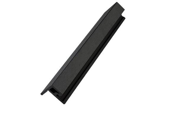 Γωνία ΈναρξηςΤελειώματος 3D Wall Panel 2ης Γενιάς 49.5x49.5x2900mm ΜΑΥΡΟ (ΓΙΑ Panel 8570)