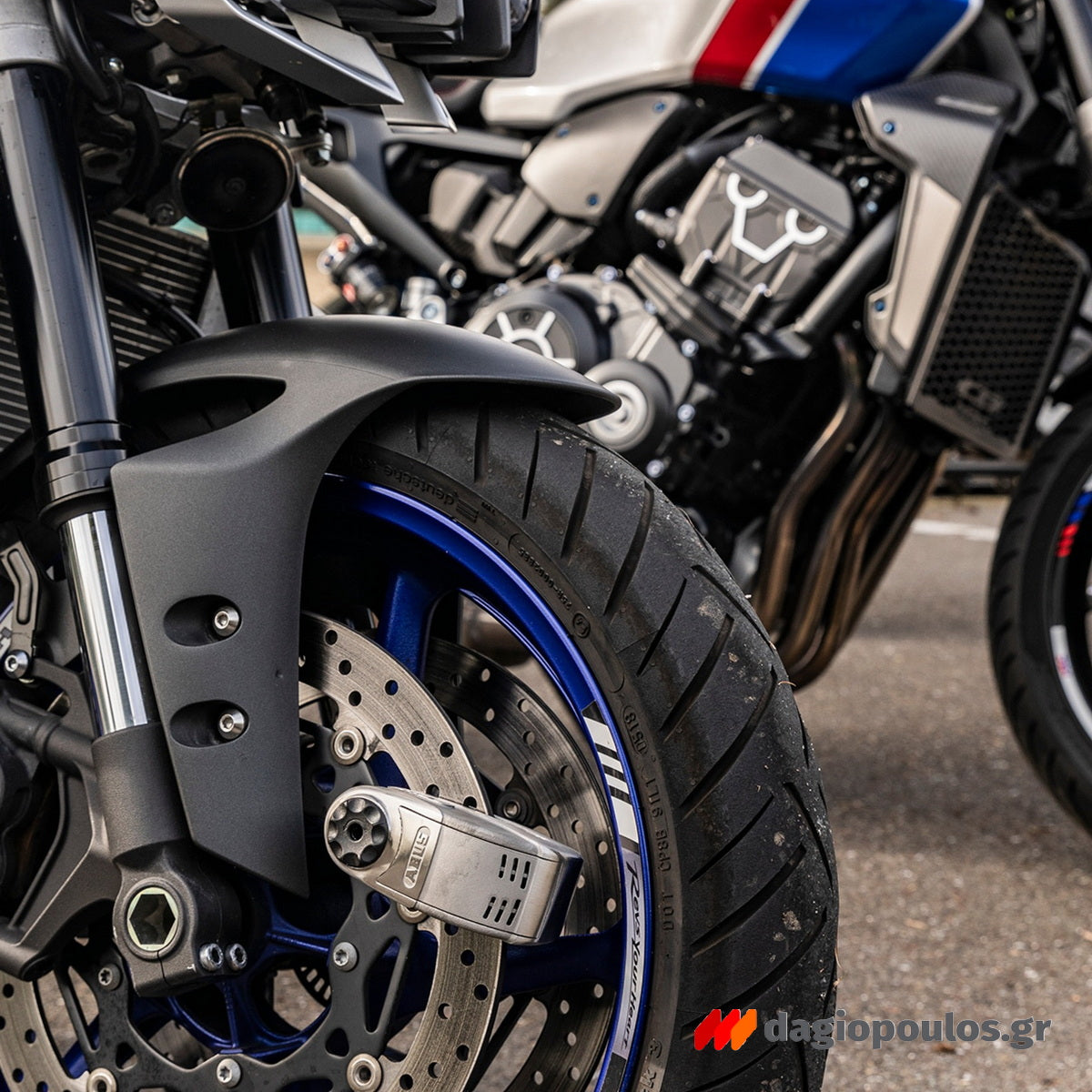 Abus 8008 GRANIT™ Detecto XPlus™ 2.0 Κλειδαριά Μοτοσυκλέτας Δισκόφρενου Με Συναγερμό