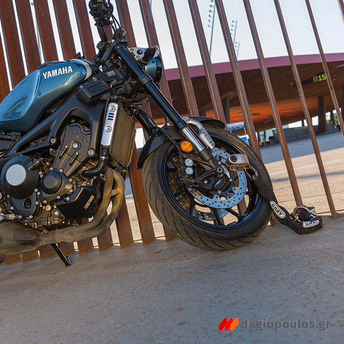 Abus 8008 GRANIT™ Detecto XPlus™ 2.0 Κλειδαριά Μοτοσυκλέτας Δισκόφρενου Με Συναγερμό