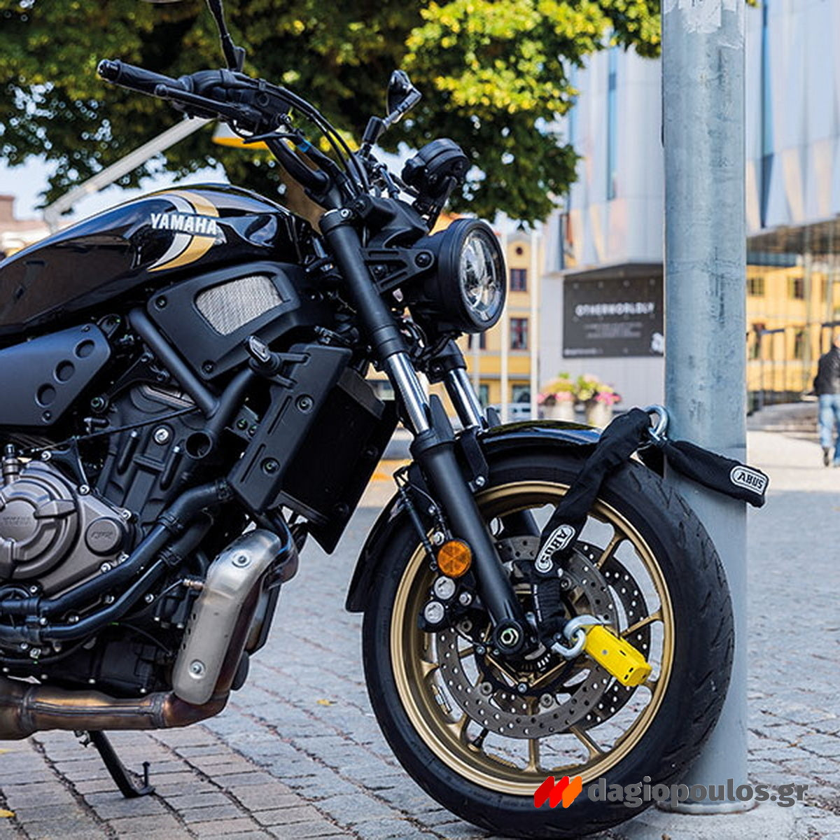 Abus 8077 GRANIT™ Detecto XPlus™ 2.0 Κλειδαριά Μοτοσυκλέτας Δισκόφρενου