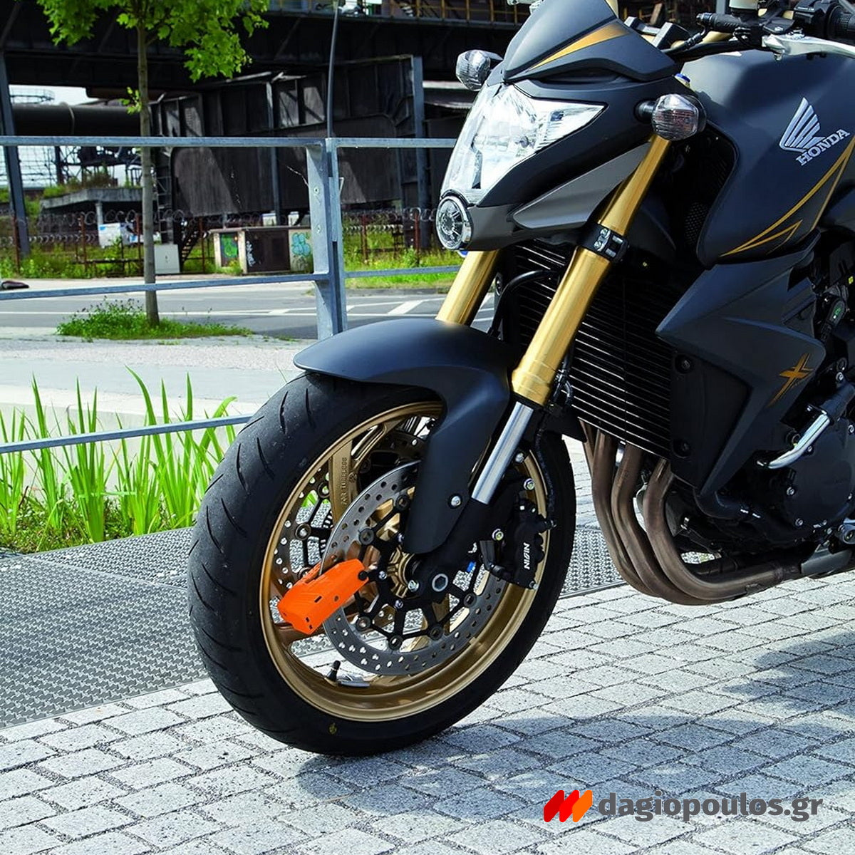 Abus 8077 GRANIT™ Detecto XPlus™ 2.0 Κλειδαριά Μοτοσυκλέτας Δισκόφρενου