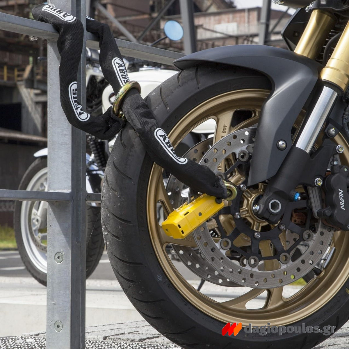 Abus 8077 GRANIT™ Detecto XPlus™ 2.0 Κλειδαριά Μοτοσυκλέτας Δισκόφρενου