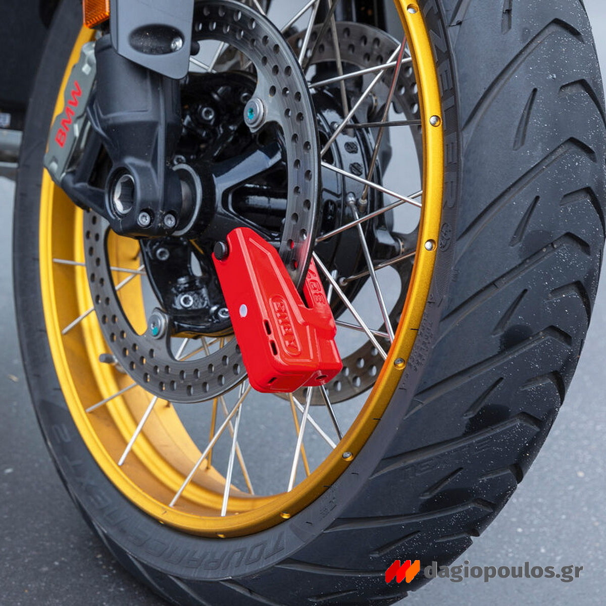 Abus 8077 GRANIT™ Detecto XPlus™ 2.0 Κλειδαριά Μοτοσυκλέτας Δισκόφρενου