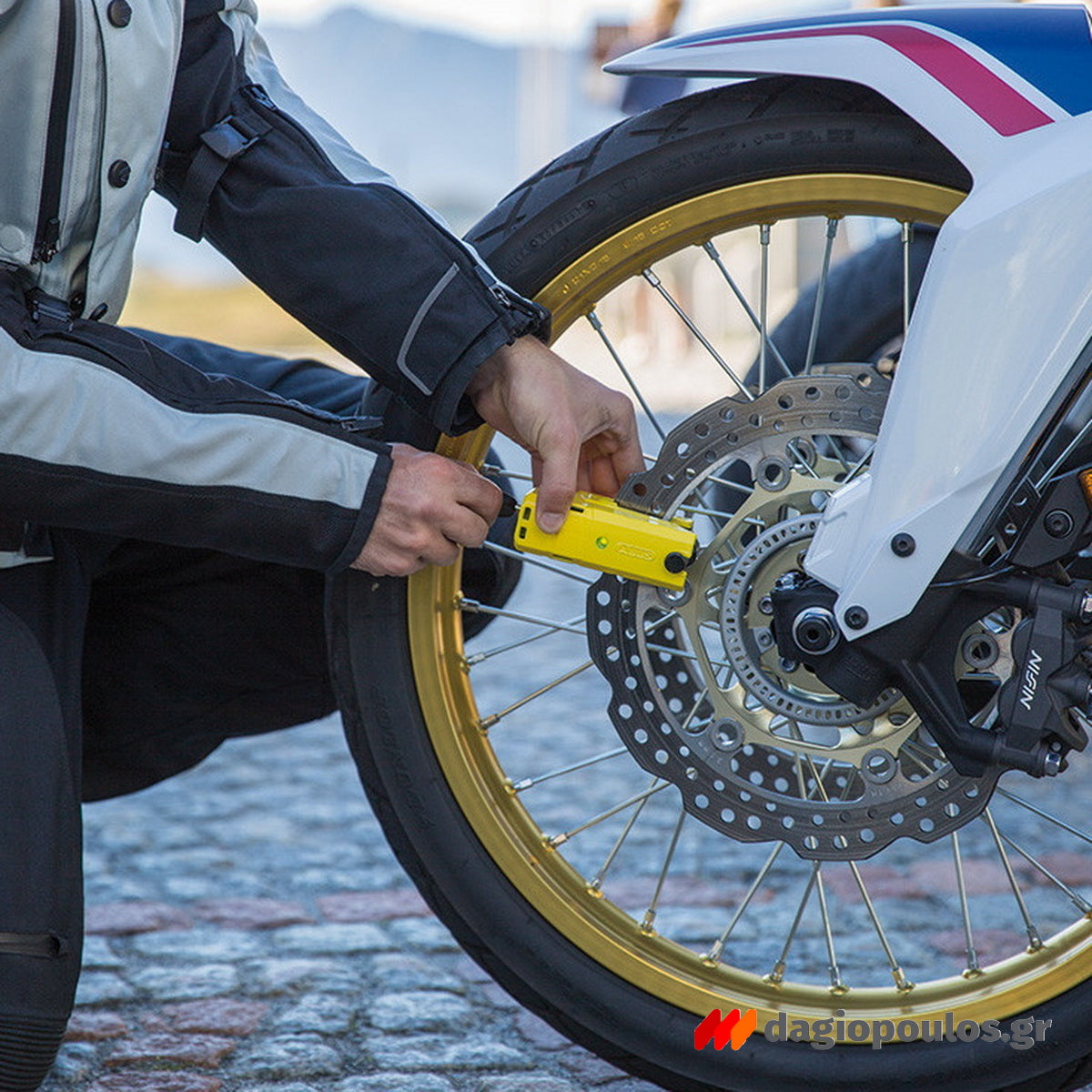 Abus 8077 GRANIT™ Detecto XPlus™ 2.0 Κλειδαριά Μοτοσυκλέτας Δισκόφρενου