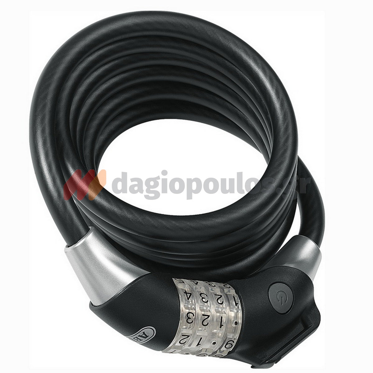 Abus 1450/185 Raydo Pro Κλειδαριά Ποδηλάτου Συρματόσχοινου Με Συνδυασμό 185cm