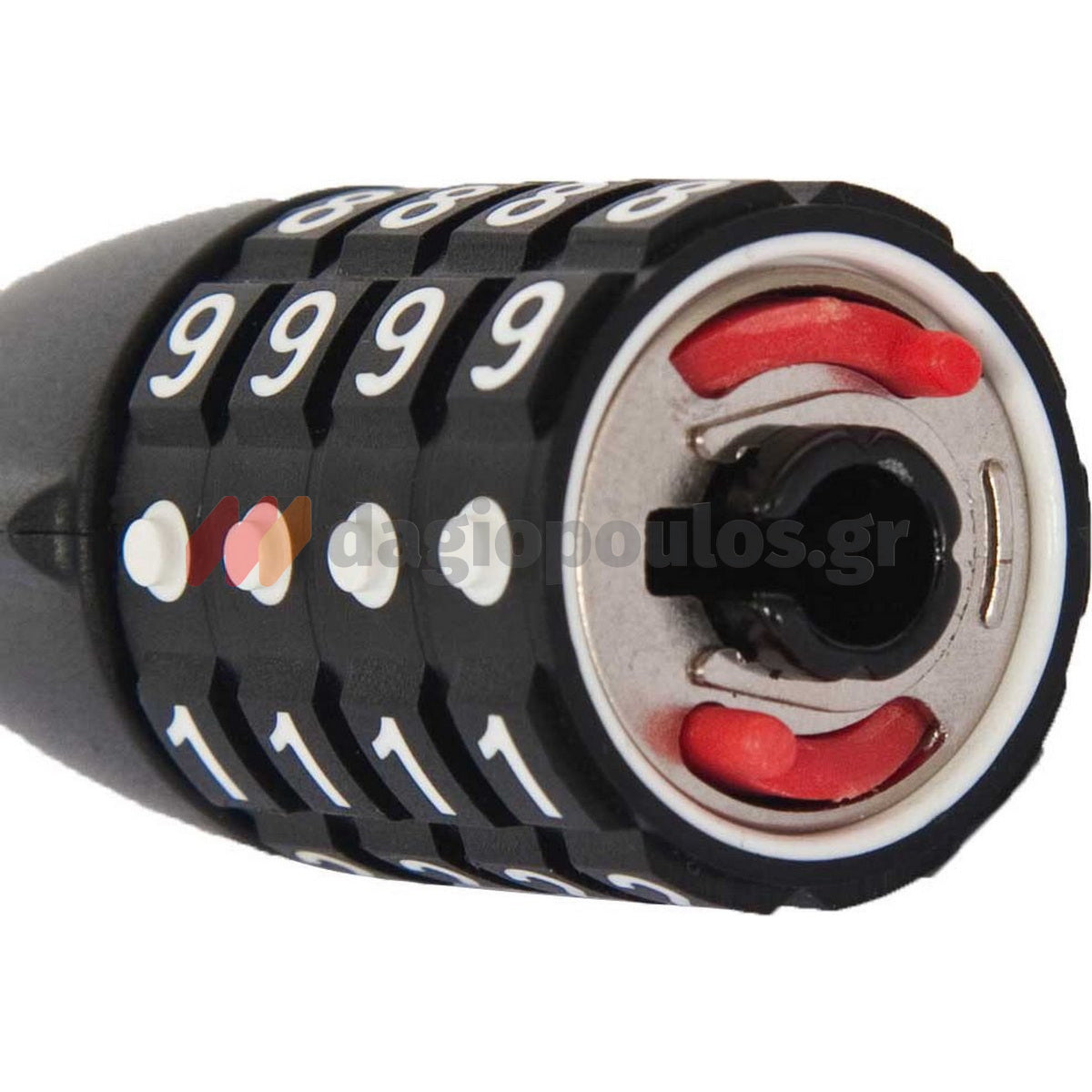 Abus 1450/185 Raydo Pro Κλειδαριά Ποδηλάτου Συρματόσχοινου Με Συνδυασμό 185cm