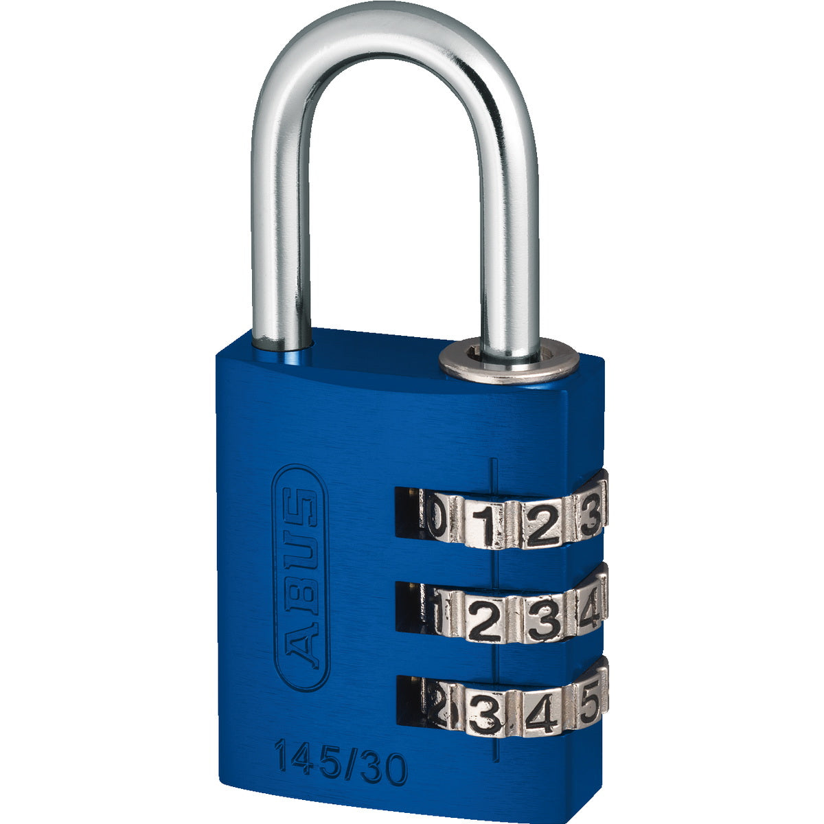 Abus 145/30 Titalium Λουκέτο Ασφαλείας Συνδυασμού 30mm ΜΠΛΕ