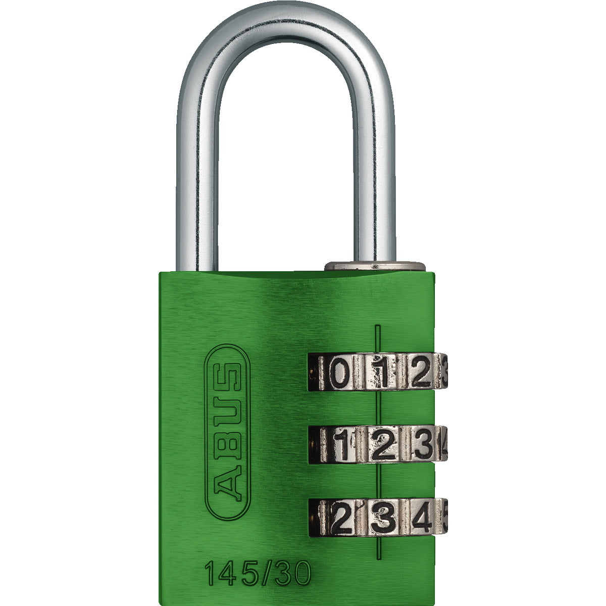 Abus 145/30 Titalium Λουκέτο Ασφαλείας Συνδυασμού 30mm ΠΡΑΣΙΝΟ