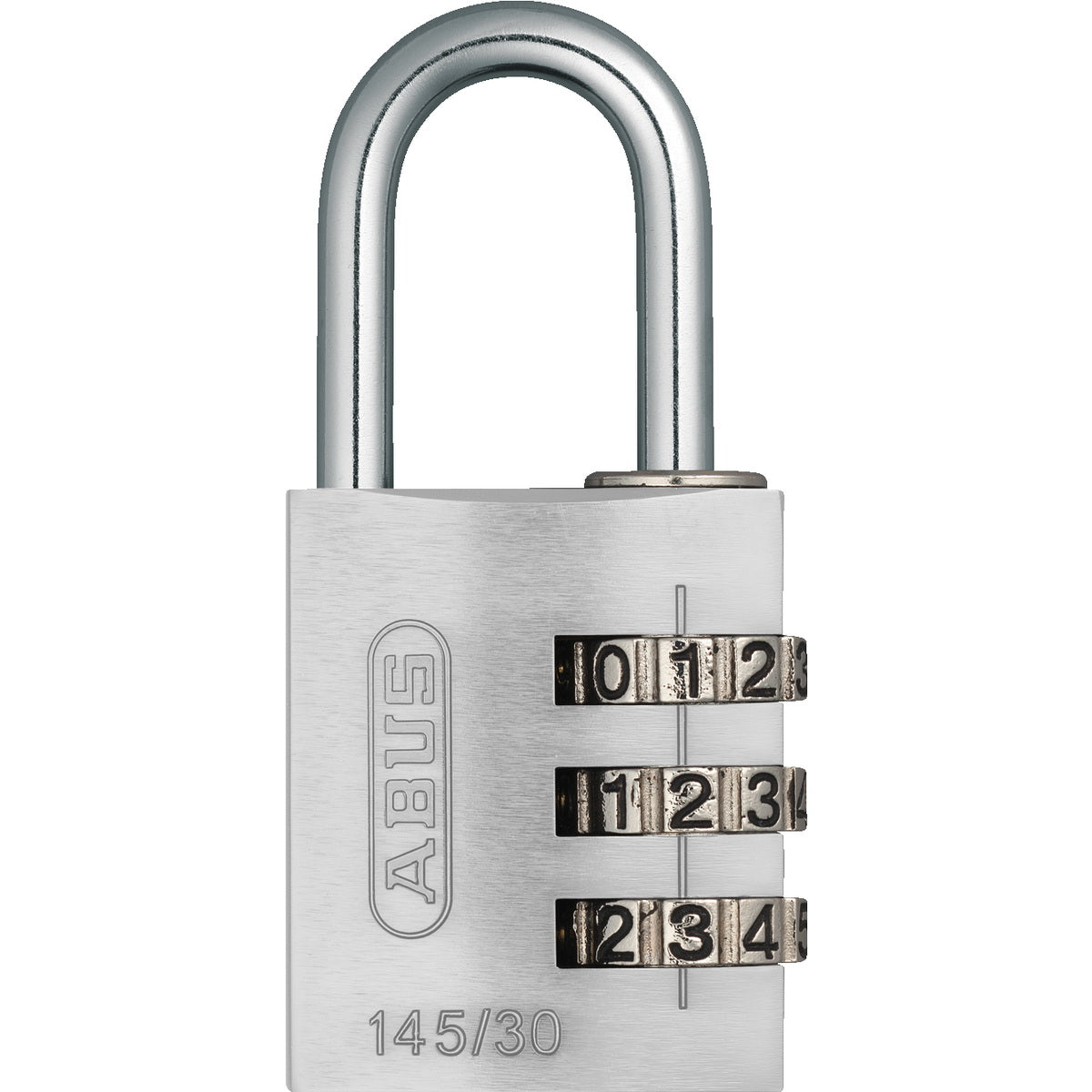 Abus 145/30 Titalium Λουκέτο Ασφαλείας Συνδυασμού 30mm ΑΣΗΜΙ