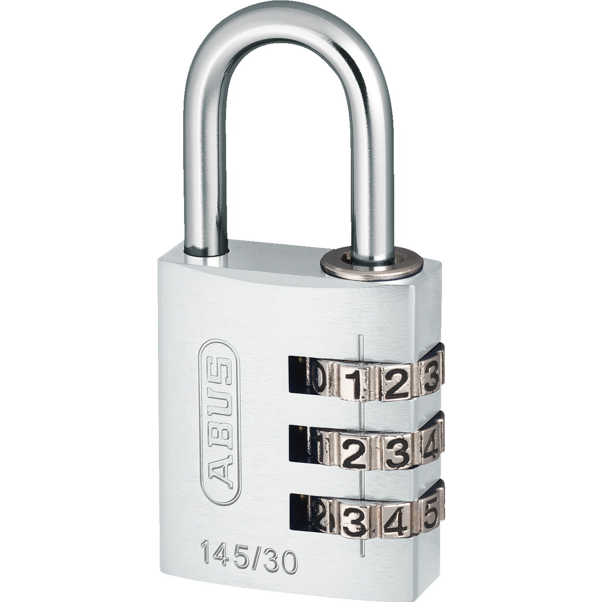 Abus 145/30 Titalium Λουκέτο Ασφαλείας Συνδυασμού 30mm ΑΣΗΜΙ