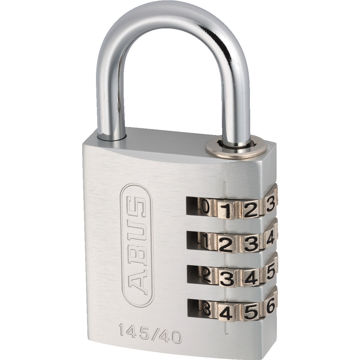 Abus 145/40 Titalium Λουκέτο Ασφαλείας Συνδυασμού 40mm ΑΣΗΜΙ