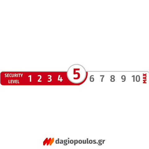 Abus 160/40 Λουκέτο Ασφαλείας Επινικελωμένο Με Συνδυασμό 40mm