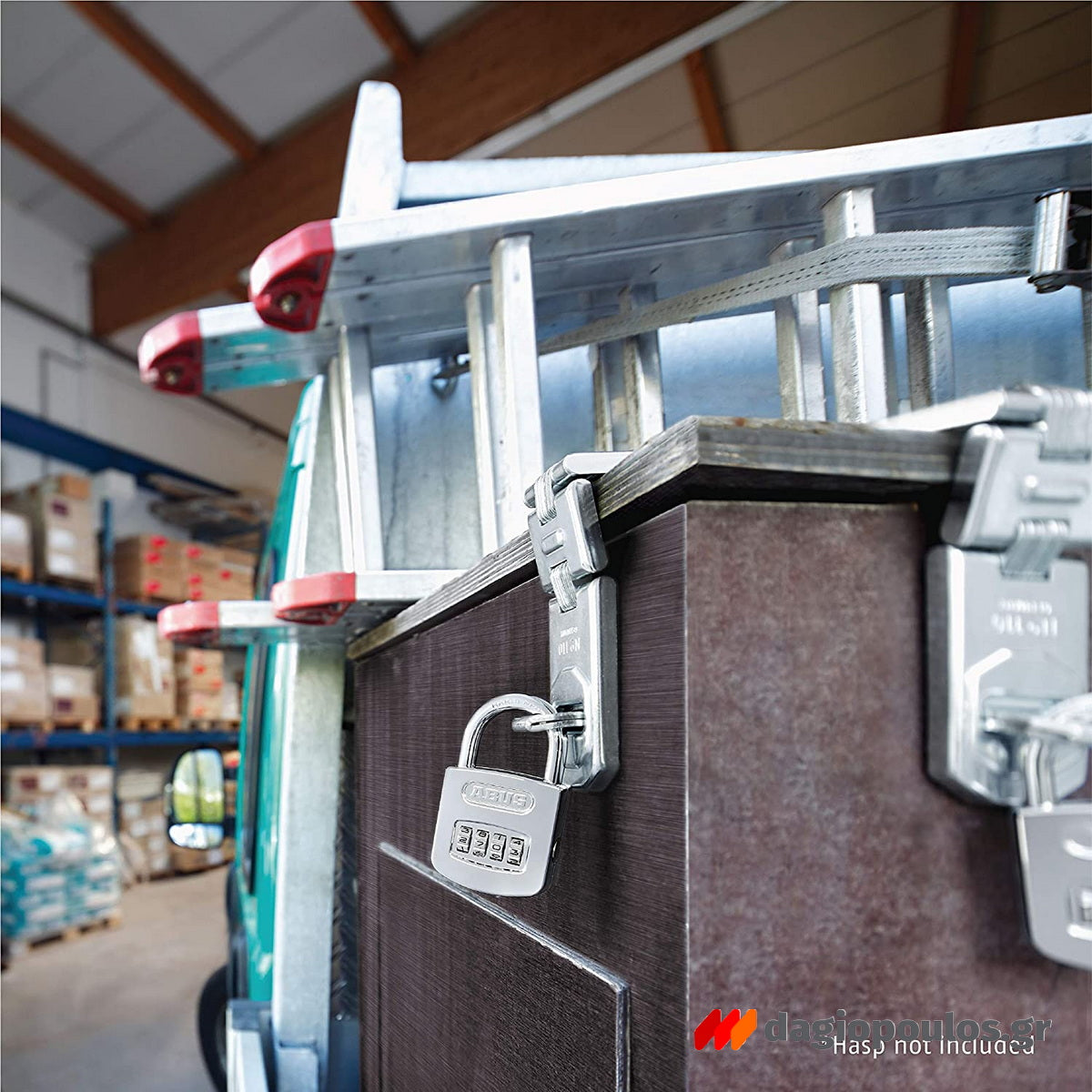 Abus 160/50 Λουκέτο Ασφαλείας Επινικελωμένο Με Συνδυασμό 50mm